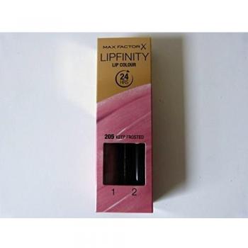 3 x Max Factor Lipfinity Lipstick Two Step New In Box - 205 Keep Frosted