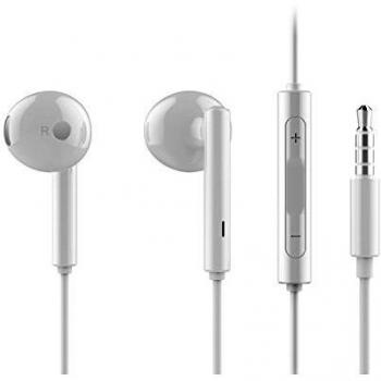 Auriculares Manos Libres Original Huawei AM115 para Honor 5, 6, 7, 8, Blanco, Blister