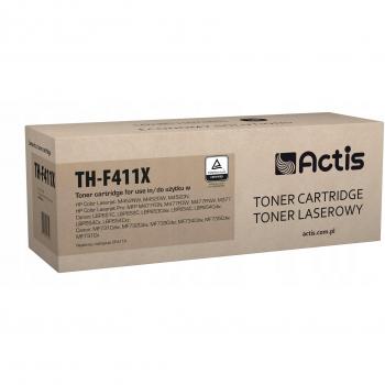 Cartucho de tóner Actis TH-F411X Compatible Cian 1 pieza(s)