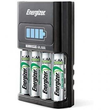 Cargador Energizer 1 Hora + 4 Pilas AA NiMH 2300mAh