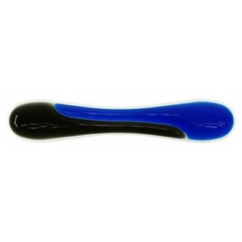 Blue and Black Duo Gel Keyboard Wrist Rest
