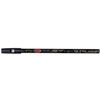 GEWA Flageolet Boho Whistle afinación en D, negro