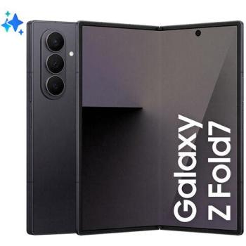 Smartphone Samsung Galaxy Z Fold7 5G, 12GB RAM, 512GB, Pantalla 8, Cámara 200MP, Negro Azabache