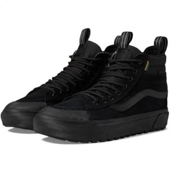 Vans Zapatillas Sk8-hi Wp Mte Unisex para Adultos, Color Negro/Negro, Tallas 8.5-10 Women / 8.5-10 Men