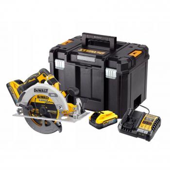 Sierra Circular Inalámbrica DeWalt DCS573H2T 18V 5Ah Powerstack 190mm con 2 Baterías