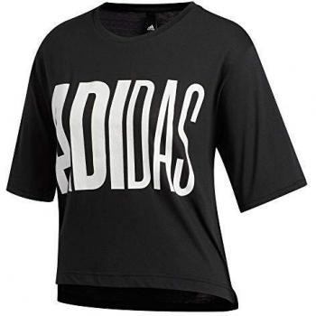 adidas Univ tee 1 W Camiseta, Mujer, Negro, S