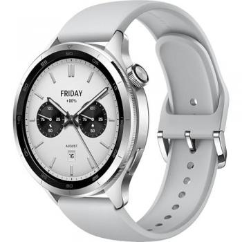 Xiaomi Smartwatch S4 Plata - AMOLED 1,43, Bluetooth, Autonomía de hasta 15 días, HyperOS