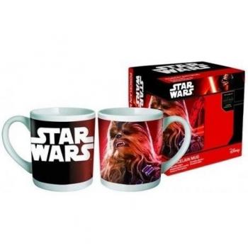 BETA SERVICE Star Wars VII-Chewbacca [330 ml] Taza de café, Acrylic, Carbón, 1 Unidad