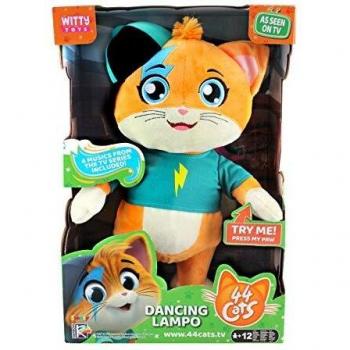 Smoby-44 Cats 44 Gatti Lampo - Bola con Luces y melodías, 30 cm + 3 años