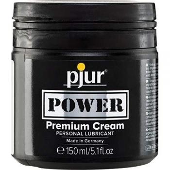 pjur POWER - Lubricante de fisting con fórmula cremosa para sexo muy intenso- Para juguetes y consoladores grandes