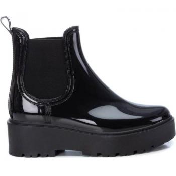 Botines de agua de mujer XTI 140396 en piel vegana color negro