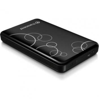 Transcend StoreJet 25A3K 1TB Portable External Hard Drive USB 3.0 Black