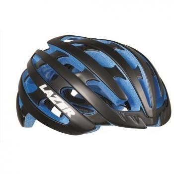 Lazer Z1 Bicicleta Casco, Todo el año, Unisex, Color Negro y Azul, tamaño 55-59 cm