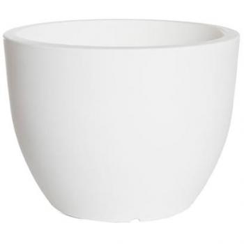 Maceta de Polietileno Ordesa 30cm Blanca