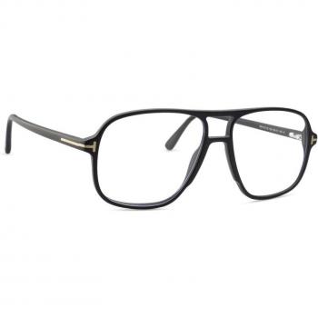 Tom Ford FT5737-B 002 Optical Frame, Black, Male, Size: 56 MM
