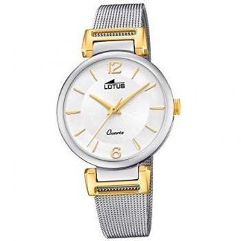 Lotus Reloj para Unisex Adulto de Cuarzo con Correa en Acero Inoxidable 18647/1