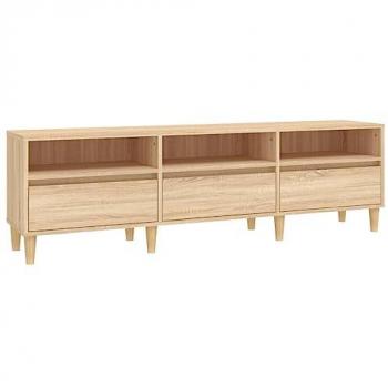 Mueble de TV Sonoma Roble 150x30x44,5 cm Madera Contrachapada