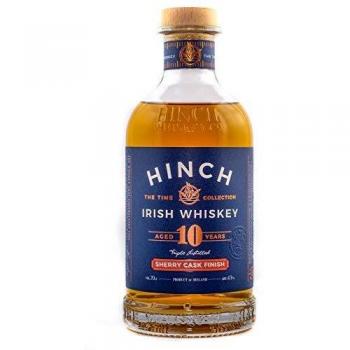 Whiskey Irlandés Hinch 10 Años Acabado en Barrica de Jerez 43% 0,7L
