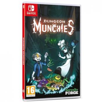 Dungeon Munchies Standard Edition para Nintendo Switch - Juego de acción y aventura, estilo RPG, gráficos en 2D, mecánicas de cocina y combate, multijugador local, ambientación en un mundo de fantasía con elementos de plataformas