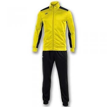 Joma Academy Chandal Caballero, Niños, Amarillo-Negro, 3XS