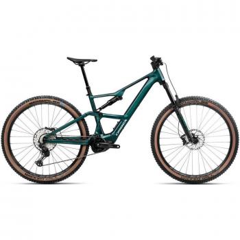 Bicicleta Eléctrica de Montaña Orbea Rise SL H20 2025 - XL - Verde Escape y Amarillo Abeja