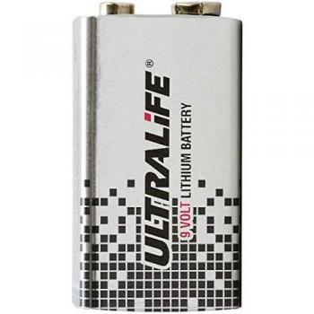 Baterías UltraLife 9V E-Bloque U9VL, U9VL-J, 1,2Ah