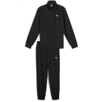 Chándal Puma Woven Half Zip Negro Puro para Hombre - Talla S