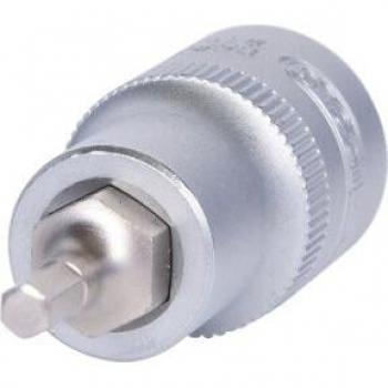 KS Tools 911.1304 Llave de cubo 1/2 Bit Stecknuss corta (4 mm)
