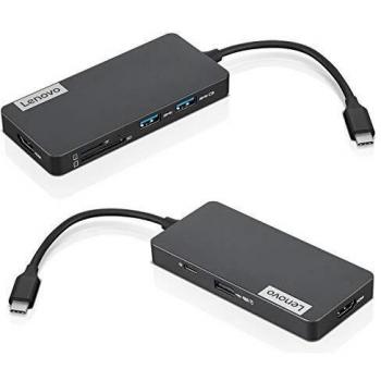 Lenovo 4X90V55523 USB-C 7-in-1 Interface Hub with HDMI and USB 3.2 Gen 1 Type-C