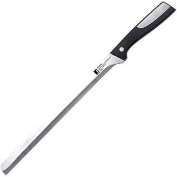 Bergner Resa - Cuchillo jamonero de acero inoxidable, 28 cm
