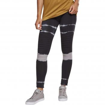 Urban Classics Ladies Striped Tie Dye Biker Leggings Mujer,