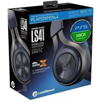 LucidSound LS41 Auriculares Inalámbricos Gaming Negros para PS4, PS5, Xbox, PC