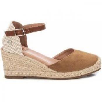 Cuñas de Esparto para Mujer Xti 140746 T - Sandalias de Cuña con Detalle de Hebilla
