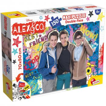 Puzzle Doble Cara Supermaxi 150 Pz - Mejores Amigos - Alex y Co