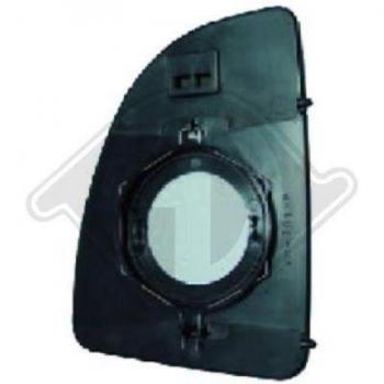 Cristal de espejo retrovisor exterior DIEDERICHS 3481328