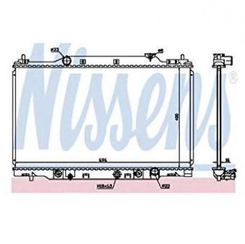 Radiador NISSENS 68104 para refrigeración del motor, compatible con múltiples vehículos, fabricado en aluminio y plástico de alta calidad, diseño eficiente para una óptima disipación del calor, fácil instalación y ajuste perfecto