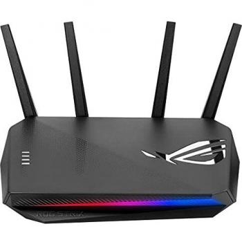 ASUS ROG STRIX GS-AX3000 - Router Wi-Fi 6 de doble banda para gaming, compatible con PS5 y juegos móviles, VPN Fusion, Instant Guard, Gear Accelerator, puerto de gaming, QoS adaptable y Aura RGB