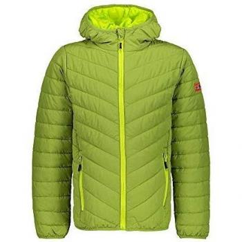 CMP Steppjacke mit Kapuze und Feel Warm Flat Wattierung Chaqueta, Niños, Cactus, 104