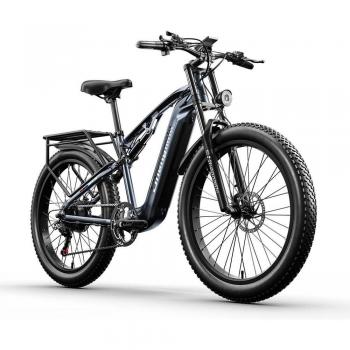 Bicicleta eléctrica Shengmilo para adultos, 48V 17.5Ah batería SAMSUNG, motor trasero BAFANG de 1000W, eBike para nieve y montaña con Shimano de 7 velocidades