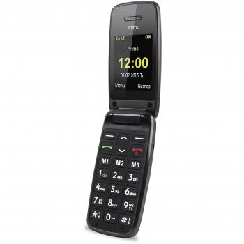 Doro Primo 401 360272 Teléfono movil facil de usar, Negro, 5.08 cm