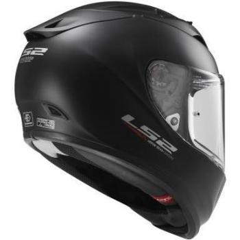 Casco LS2 FF323 Arrow R Evo negro brillante, tipo integral, color negro brillante, talla 2XS