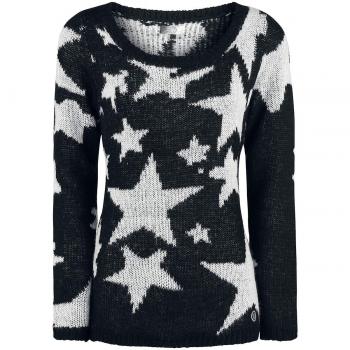 R.E.D. by EMP Stand by Me Jersey Chica Negro-Blanco XXL