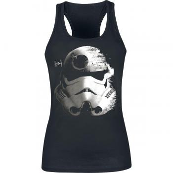 Star Wars Stormtrooper - Deathstar Top Mujer Negro M