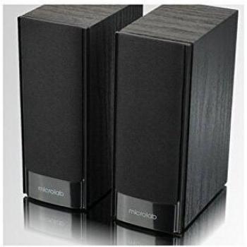Microlab B56 2.0 Altavoz para PC Negro-Madero