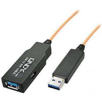 Cable Óptico USB 3.0 de 30m Lindy M/F