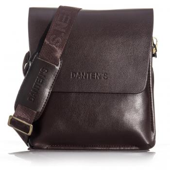 HanLuckyStars Maletín de Piel Bolso Bandolera Mensajero de Cuero para hombre