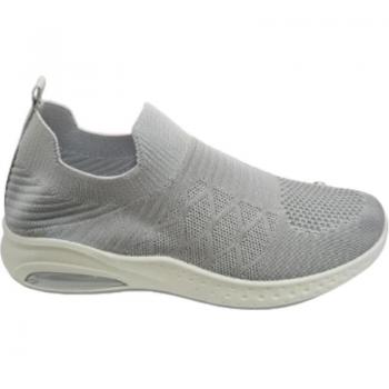 Zapatillas deportivas para caminar Andrea Breeze Casual, color gris, diseñadas para mujer