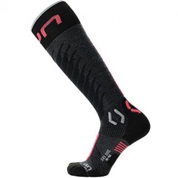 Uyn Ski One Merino Socks Femenino Negro - Calcetines largos de esquí, fabricados en merino, color negro