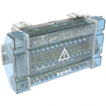 Legrand 400411 Modular Distribution Terminal Block 4P 160A with 14 Outputs and 10 Modules