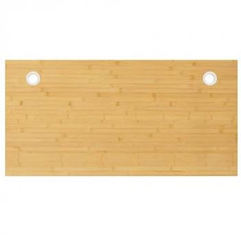 Tablero de escritorio de bambú 110x55x1,5 cm
